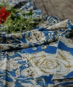 Ichcha Kitchen + Dining Gold Rose Napkin Set