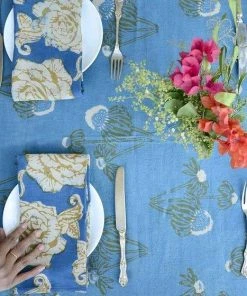 Ichcha Kitchen + Dining Gold Rose Napkin Set