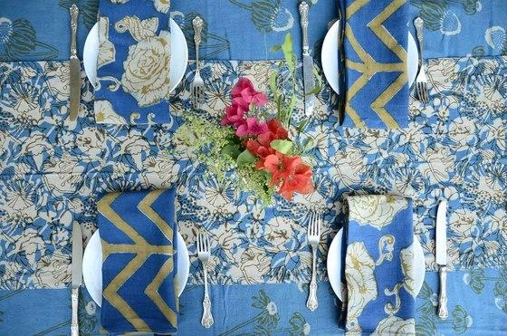 Ichcha Royal Gold Mix + Match Napkin Set Kitchen + Dining Ichcha Royal Gold Mix + Match Napkin Set Kitchen + Dining