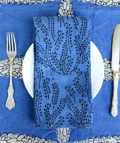 Ichcha Vine Napkin Set - Indigo Kitchen + Dining