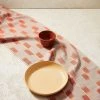 Made Trade Handcrafted Ikat Table Runner In Rust - SAMPLE