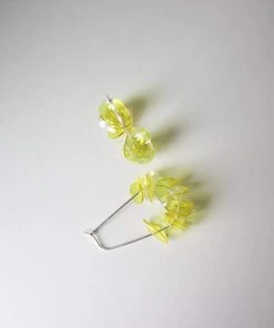 Giulia Letzi + META Jewelry Illuminating Upcycled Drop Earrings - Yellow