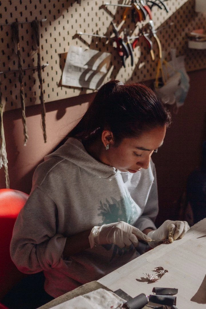 CÂPÂ Jewelry Interlaced Recycled Earrings CÂPÂ Jewelry Interlaced Recycled Earrings