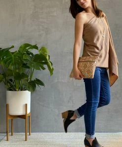 Carry Courage Inventor Cork Tablet Organizer - Natural Accessories