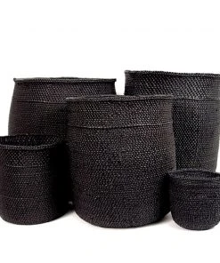 Mbare Best Sellers Iringa Baskets - Rich Black