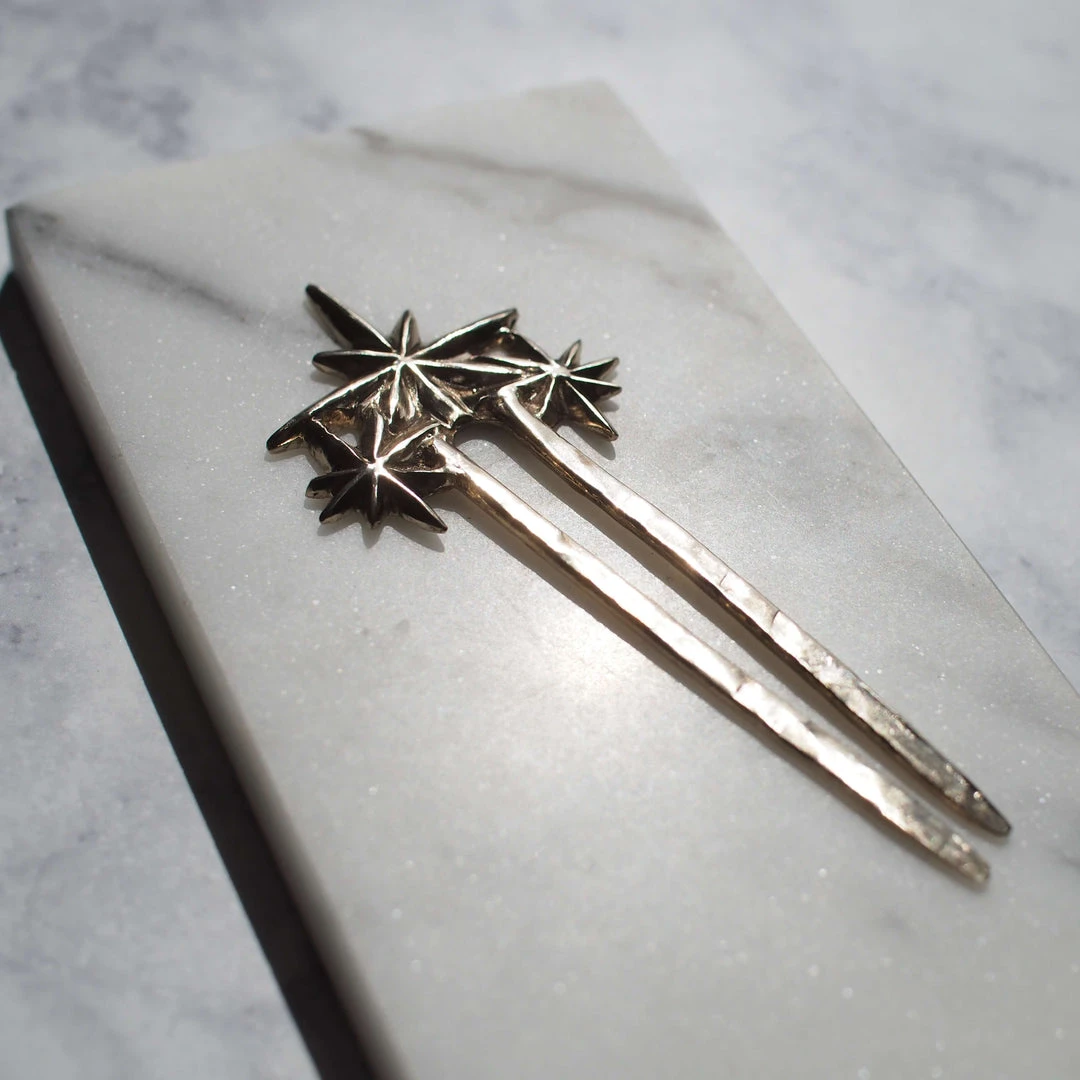 Iron Oxide Constellation Hair Pin Iron Oxide Constellation Hair Pin
