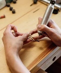Iron Oxide Crystal Amulet Earrings Jewelry