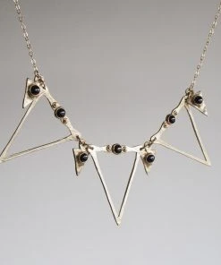 Iron Oxide Goddess Dart Collar Jewelry