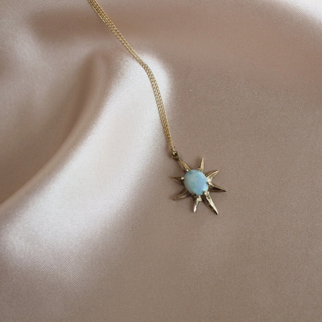 Iron Oxide Opal Nova Necklace 5 Iron Oxide Opal Nova Necklace