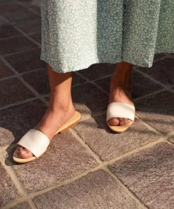 Nisolo Best Sellers Isla Slide Sandal - Bone