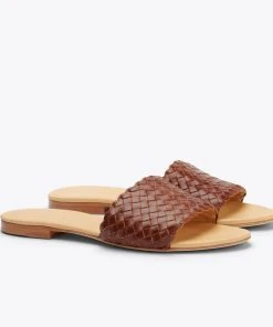 Nisolo Shoes Isla Woven Slide Sandal