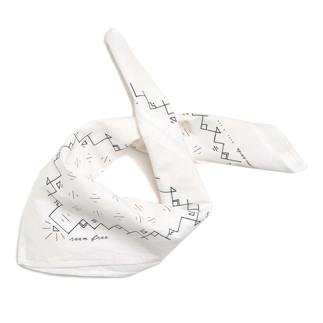 Jenni Earle Roam Free Bandana - Ecru Best Sellers Jenni Earle Roam Free Bandana - Ecru Best Sellers