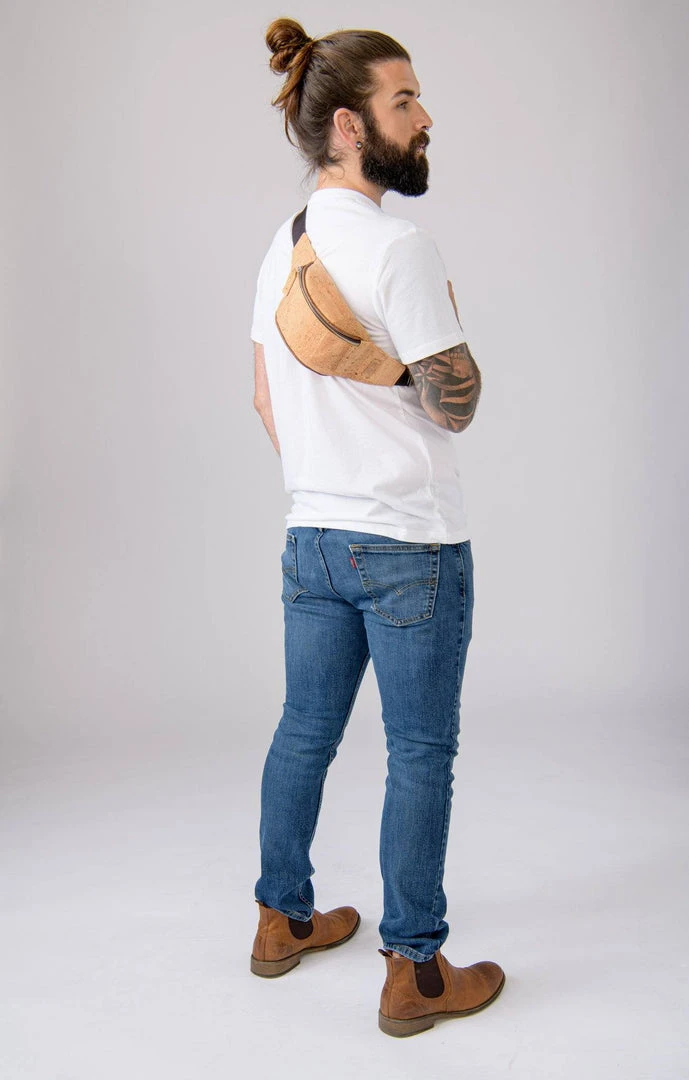 Tiradia Cork Accessories Journey Cork Belt Bag Tiradia Cork Accessories Journey Cork Belt Bag