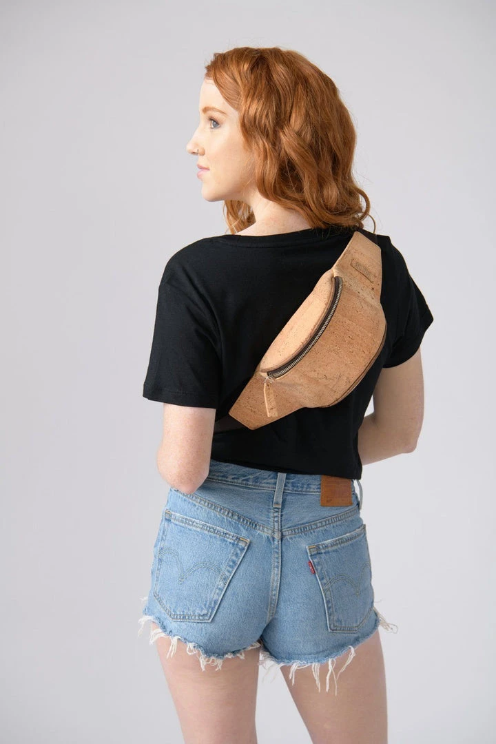 Tiradia Cork Accessories Journey Cork Belt Bag Tiradia Cork Accessories Journey Cork Belt Bag