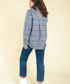 Poplinen Juno Heirloom Flannel Shacket