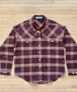 Poplinen Juno Heirloom Flannel Shacket