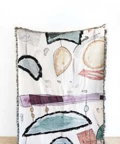 K-apostrophe Bowie Upcycled Throw Blanket Home Goods