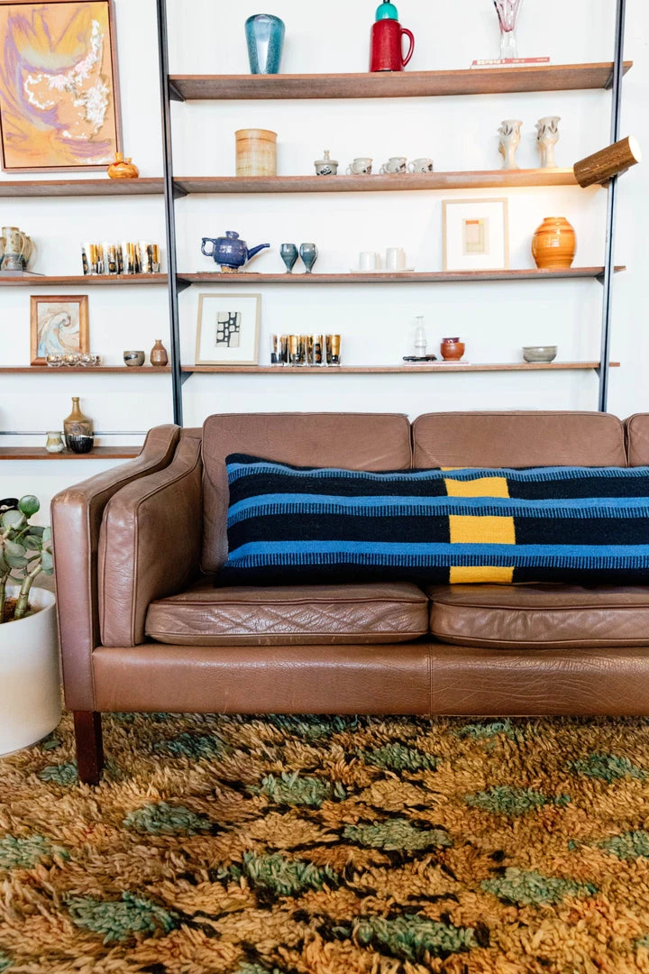 K-apostrophe Essaouira Wool Lumbar Pillow K-apostrophe Essaouira Wool Lumbar Pillow