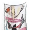 K-apostrophe Practicing Restraint Upcycled Throw Blanket Home Goods