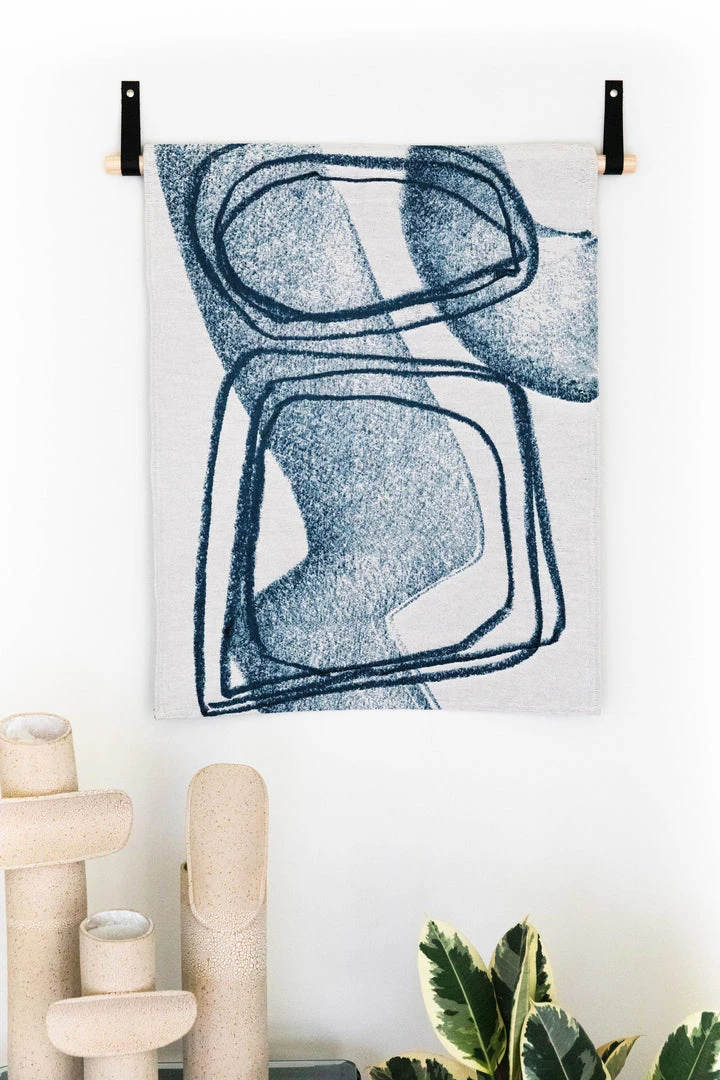 K-apostrophe Water Off Of Treasure Island Is Frigid Woven Tapestry K-apostrophe Water Off Of Treasure Island Is Frigid Woven Tapestry