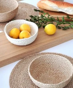 Korissa Home Goods Kata Candy Bowl Set - Natural