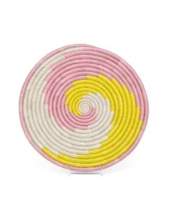 KAZI Home Goods Blush Pink + Sun Unity Trivet