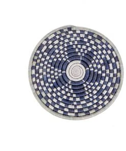 KAZI Home Goods Hope Metallic Silver Hot Pad