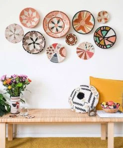 KAZI Medium Apricot Hope Round Basket 2 KAZI Medium Apricot Hope Round Basket