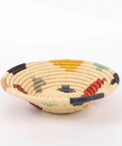 KAZI Home Goods Medium Mod Sukari Round Basket