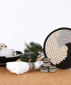 KAZI Silver + Black Unity Hot Pad Home Goods