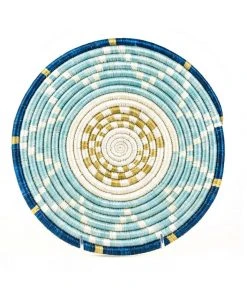 KAZI Silver Blue + Ficelle Trivet Home Goods