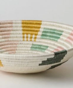 KAZI Large Anyon Round Basket Home Goods