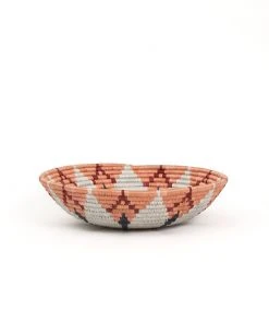 KAZI Home Goods Large Apricot Hope Round Basket