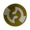 KAZI Olive Geo Large Round Basket Home Goods
