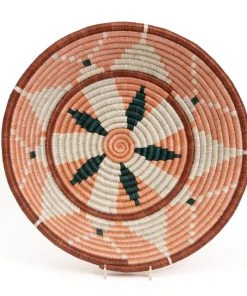 KAZI Extra Large Apricot Kwizera Round Basket