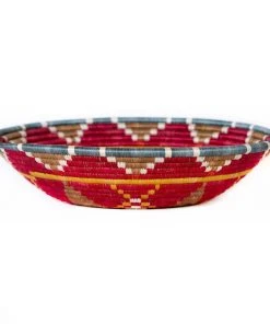 KAZI Extra Large Earth Red Hope Basket
