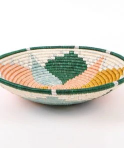 KAZI Extra Large Floret Round Basket