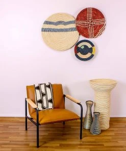 KAZI Extra Large Mod Msanii Round Basket Home Goods