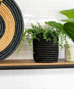 KAZI Extra Large Mod Msanii Round Basket Home Goods