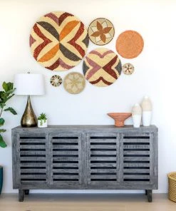 KAZI Extra Large Shades Of Sand Hope Round Basket