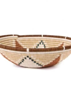 KAZI Extra Large Shades Of Sand Hope Round Basket