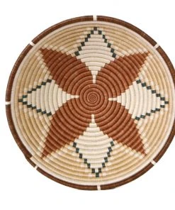 KAZI Extra Large Shades Of Sand Hope Round Basket