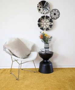 KAZI Extra Large Slate Jua Round Basket Home Goods