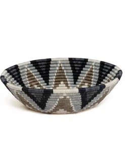 KAZI Extra Large Slate Jua Round Basket Home Goods