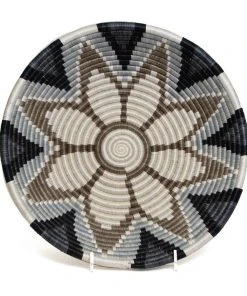 KAZI Extra Large Slate Jua Round Basket Home Goods