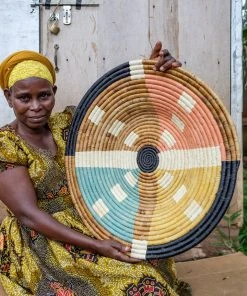 KAZI Large Mbalwa Wall Plate Home Goods