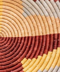 KAZI Home Goods Large Mod Annette Woven Wall Plate 2 KAZI Home Goods Large Mod Annette Woven Wall Plate