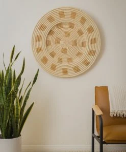 KAZI Natural Geo Extra Large Wall Plate