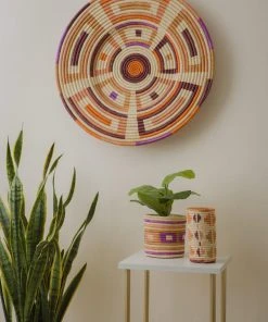 KAZI Home Goods Extra Large Mora Woven Wall Plate