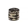 KAZI Small Black Patterned Planter Home Goods
